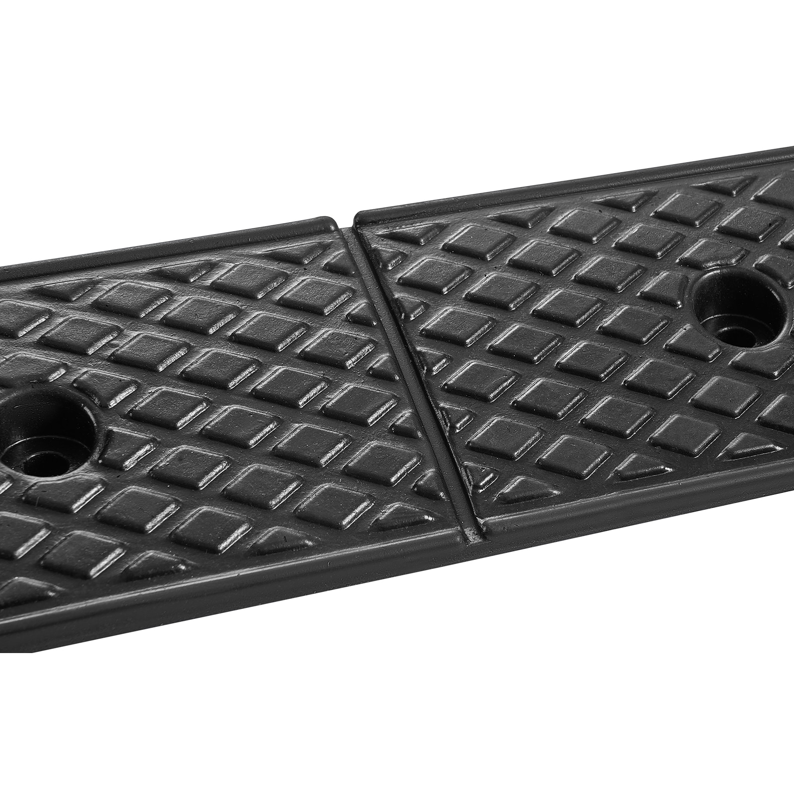 Heavy Duty Rubber Curb Ramp For Wheelchairs And Motorcycles 2 Pack_voghion.com